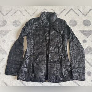 Women's Black Quilted Jacket
